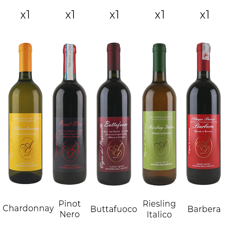 Barrique wines selection